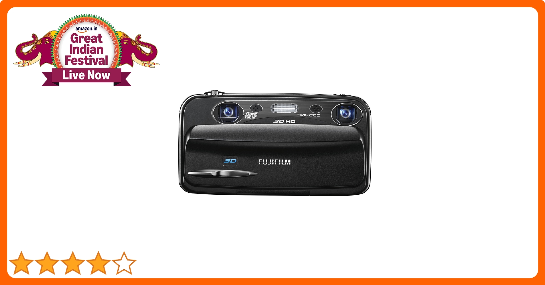 美品FINEPIX REAL 3D W3 Fujifilm FinePix Real 3D W3 Digital Camera Review | ePHOTOzine